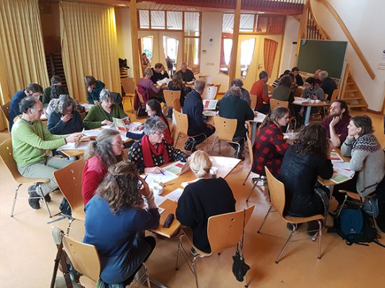 Stagebiedersdag met boerenlunch - jaarlijkse ontmoetingsdag met interessante workshop voor de boeren en tuinders die onze studenten opleiden in de praktijk.